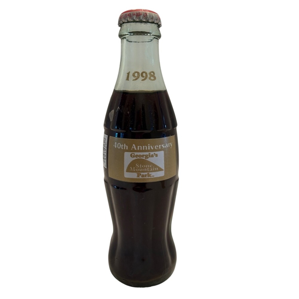 Georgia's Stone Mountain Park 40th Anniversary Coca Cola Bottle 1998